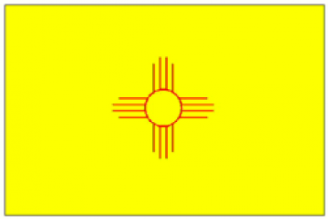 Fahne: US-New Mexico